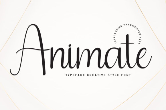 Animate: The Friendly Handwritten Font for Your Brand