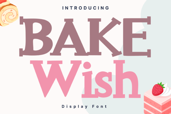 Bake Wish: A Whimsical Handwritten Font for Editorial Design