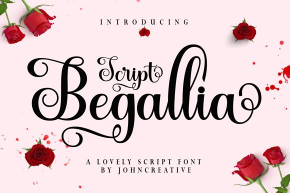 Begallia: A Premium Script Font for Digital Marketing