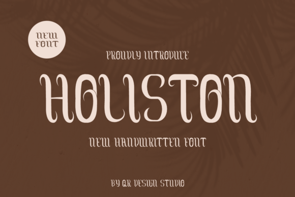Bringing Elegant Flow to Web Design with the Holiston Font