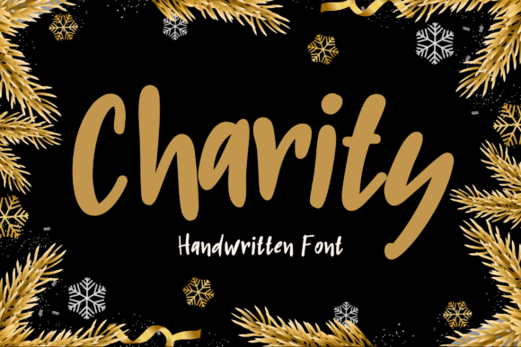 Charity: A Handwritten Font with Authentic Brand Personality
