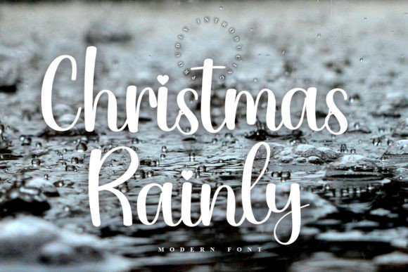 Christmas Rainly: A Charming Font for Crafters and Creators