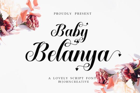 Discover Baby Belanya: A Graceful Handwritten Font