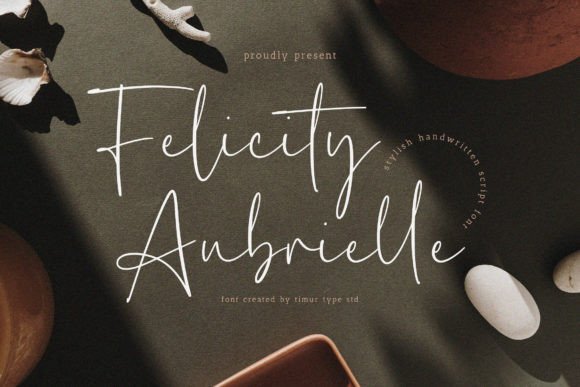 Discovering Felicity Aubrielle: A Font for Elegant Design