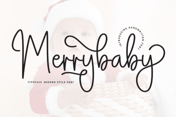 Elevate Your Craft with Merrybaby: A Delicate Handwritten Font