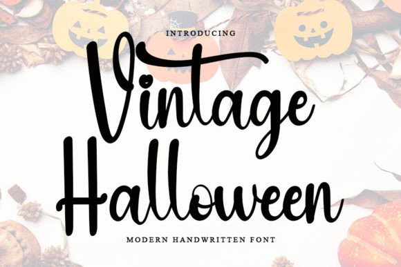 Elevating Your Brand with the Vintage Halloween Font