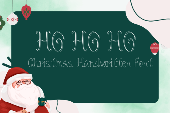 Ho Ho Ho: A Friendly Handwritten Font for Digital Design