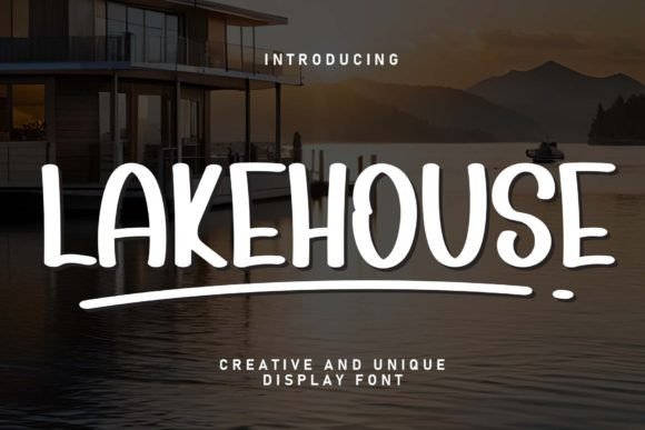 Lakehouse Font: The Casual Handwritten Style for Editorial Content