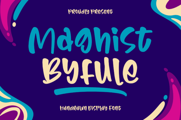 Maghist Byfule: The Handwritten Font for Your Creative Projects