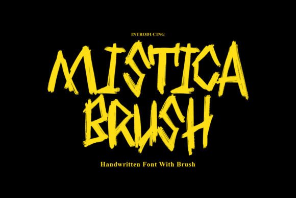 Mistica Brush: A Versatile Typeface for Modern Branding