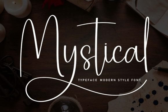 Mystical Font: Elevating Digital Branding with Script Elegance
