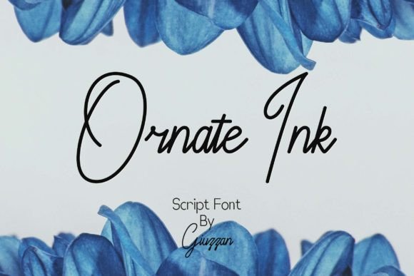 Ornate Ink: A Script Font That Makes Your Brand Feel Handcrafted