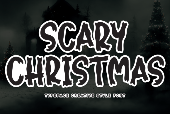Scary Christmas: A Unique Font for Memorable Branding