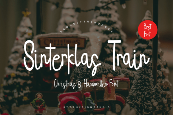 Sinterklas Train Font: The Elegant Handwritten Touch