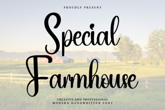 Special Farmhouse: A Versatile and Welcoming Handwritten Font