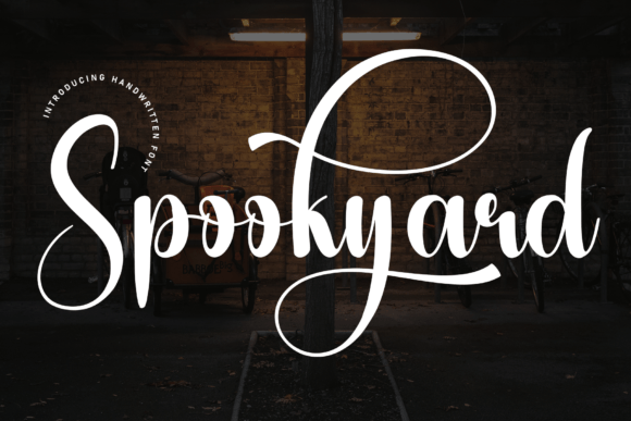 Spookyard: A Handwritten Font for Modern Web Design