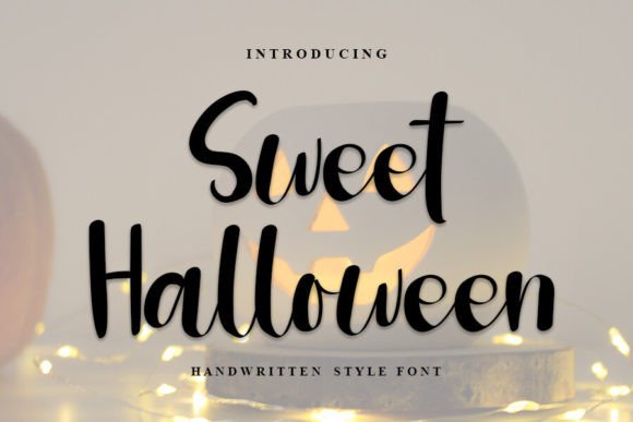 Sweet Halloween Font: Your Creative Handmade Project's Perfect Match