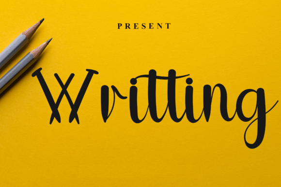Writting: A Handwritten Font That Elevates Digital Design